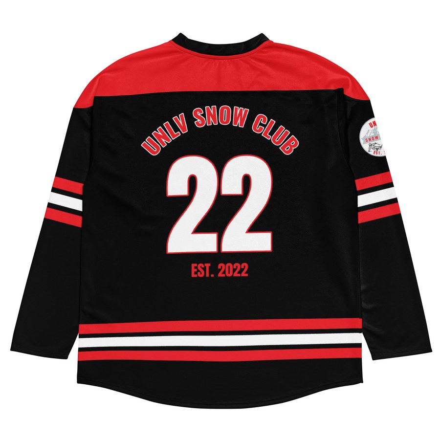 UNLV Snow Club Jersey, back